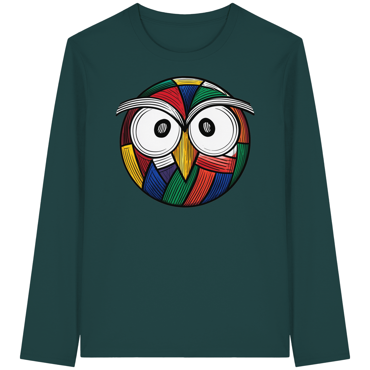 Hoo Cares ? - T-shirt bio à manches longues