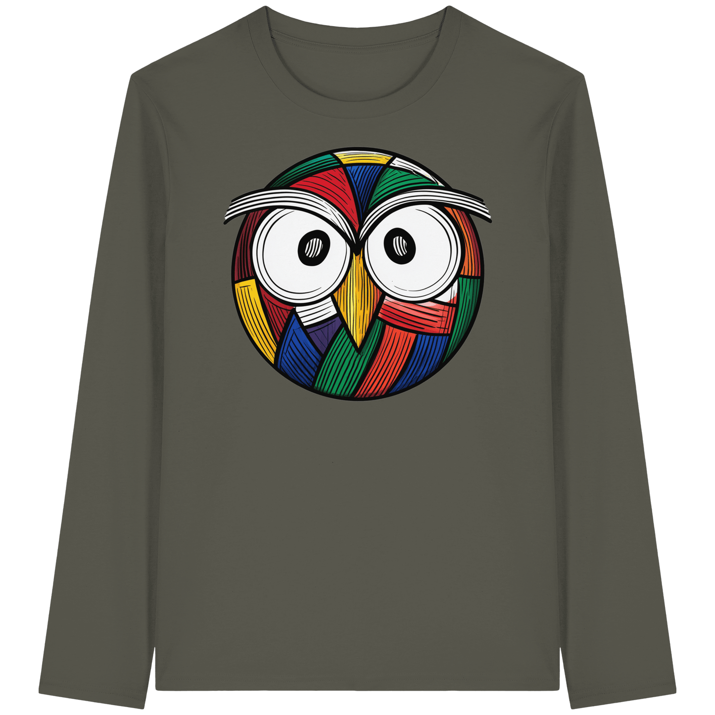 Hoo Cares ? - T-shirt bio à manches longues
