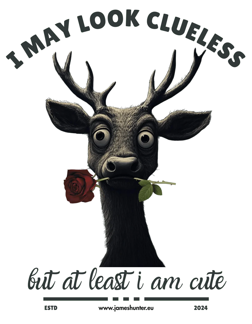 I May Look Clueless, But At Least I Am Cute - Organic Shirt