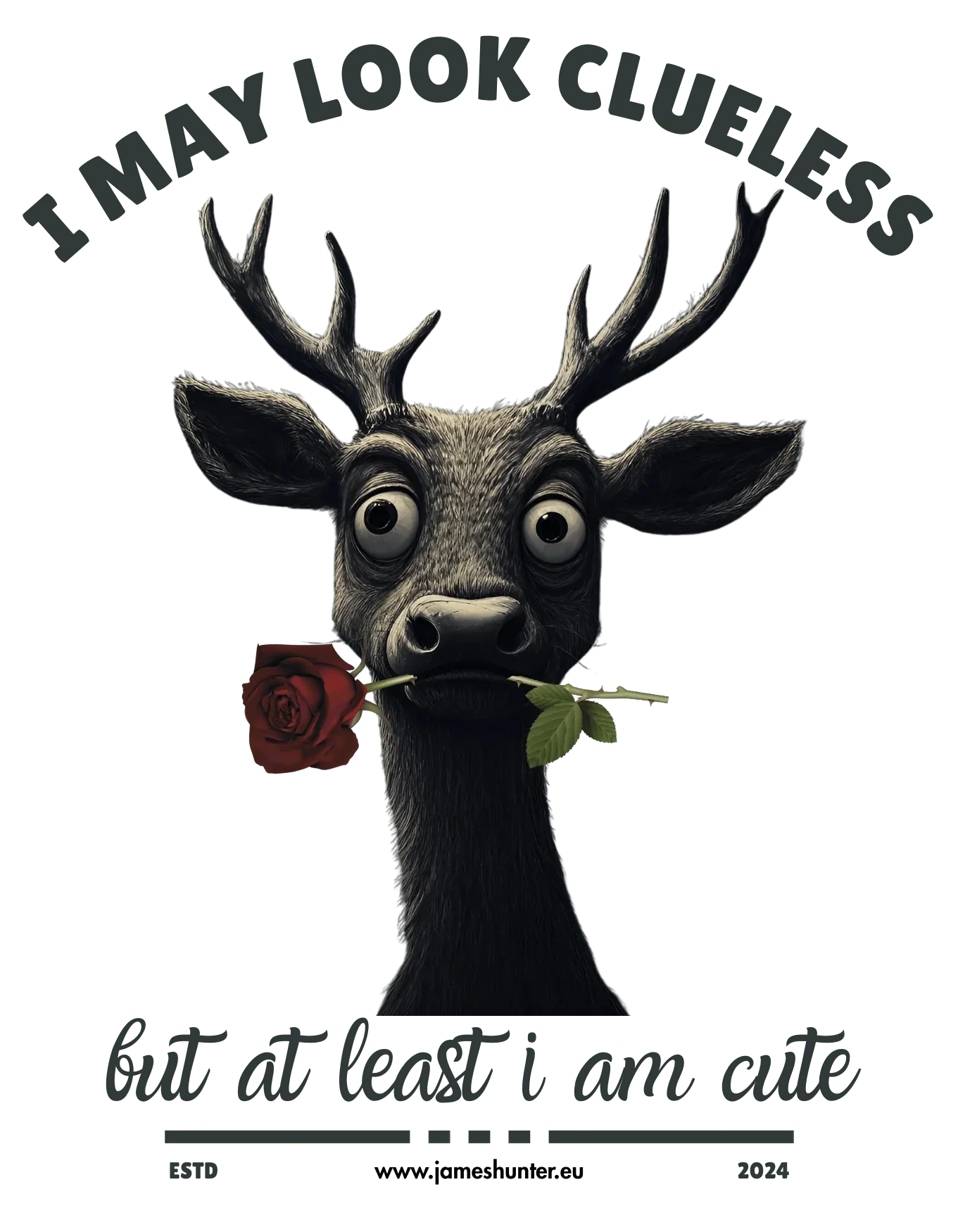 I May Look Clueless, But At Least I Am Cute - Organic Shirt