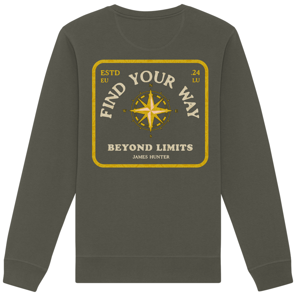 Find Your Way – James Hunter Edition - Organic Basic Unisex Sweatshirt