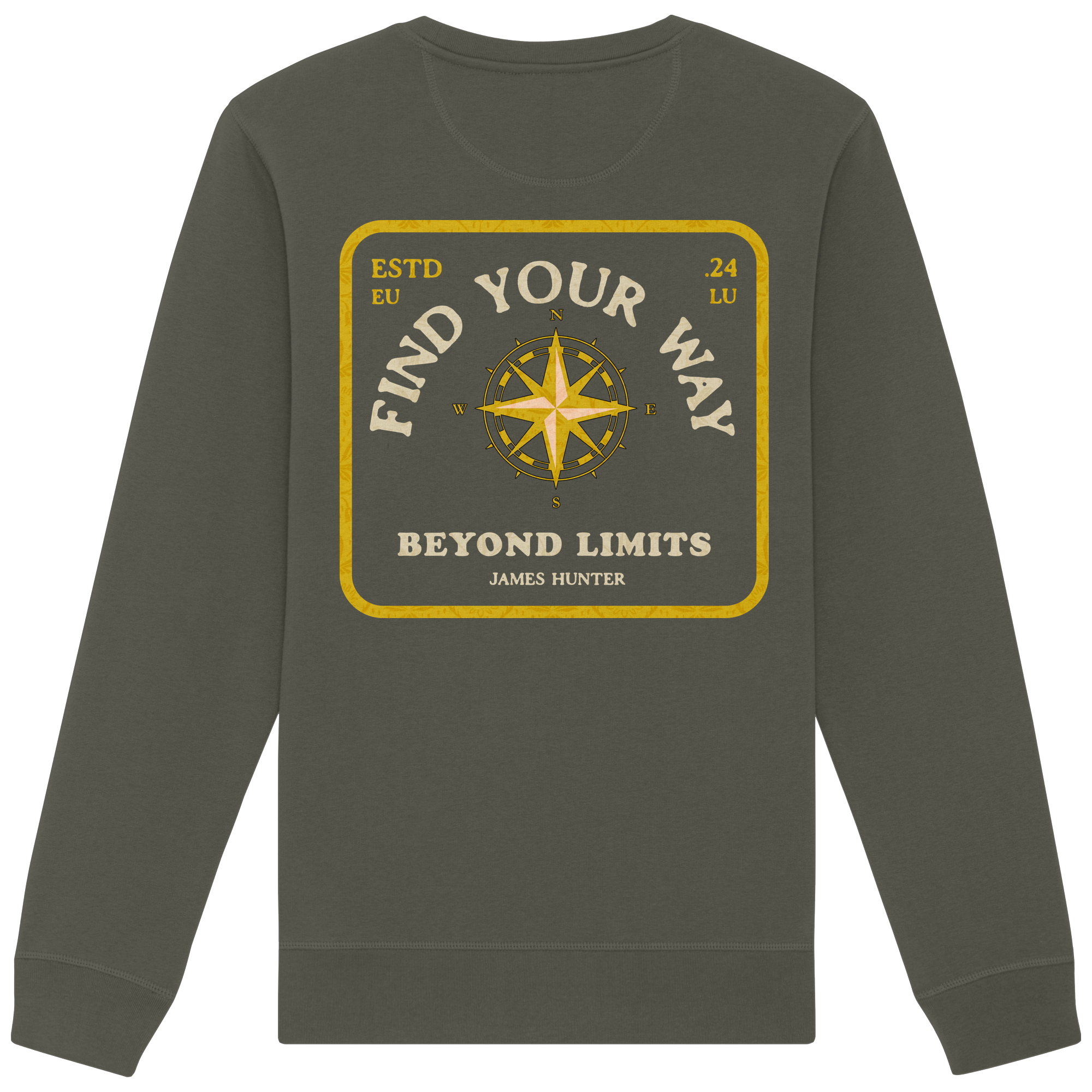 Find Your Way – James Hunter Edition - Organic Basic Unisex Sweatshirt