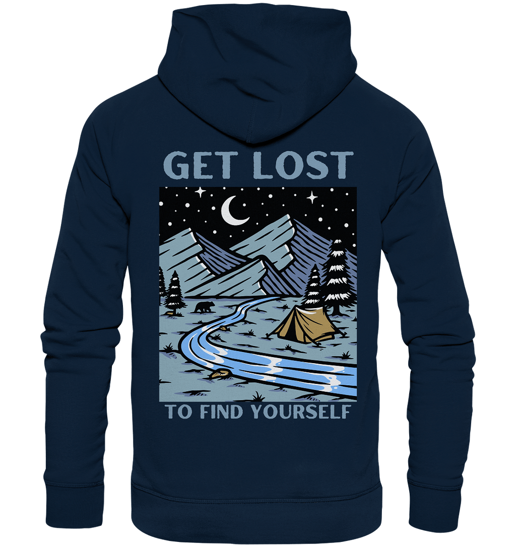 Get Lost - To Find Yourself - Organic Hoodie
