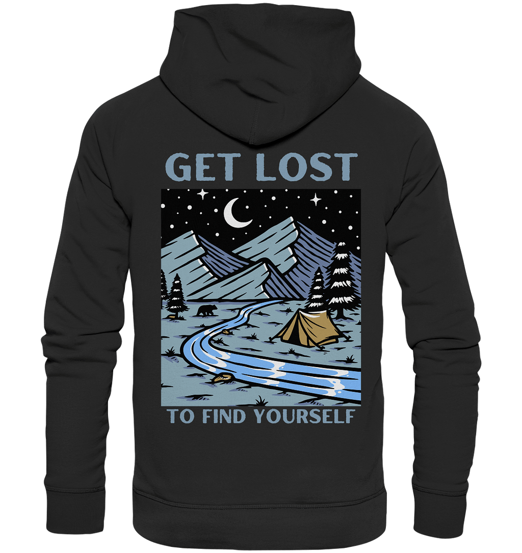 Get Lost - To Find Yourself - Organic Hoodie