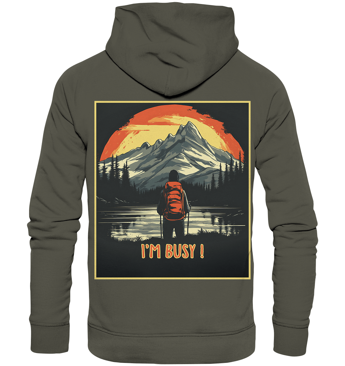 I'm Busy ! - Organic Hoodie