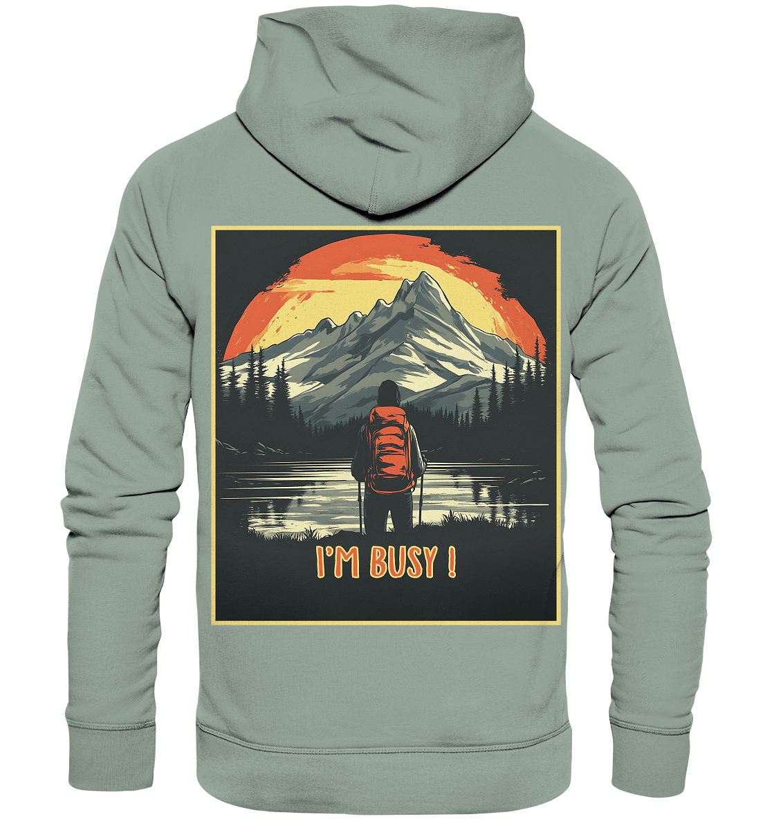 I'm Busy ! - Organic Hoodie