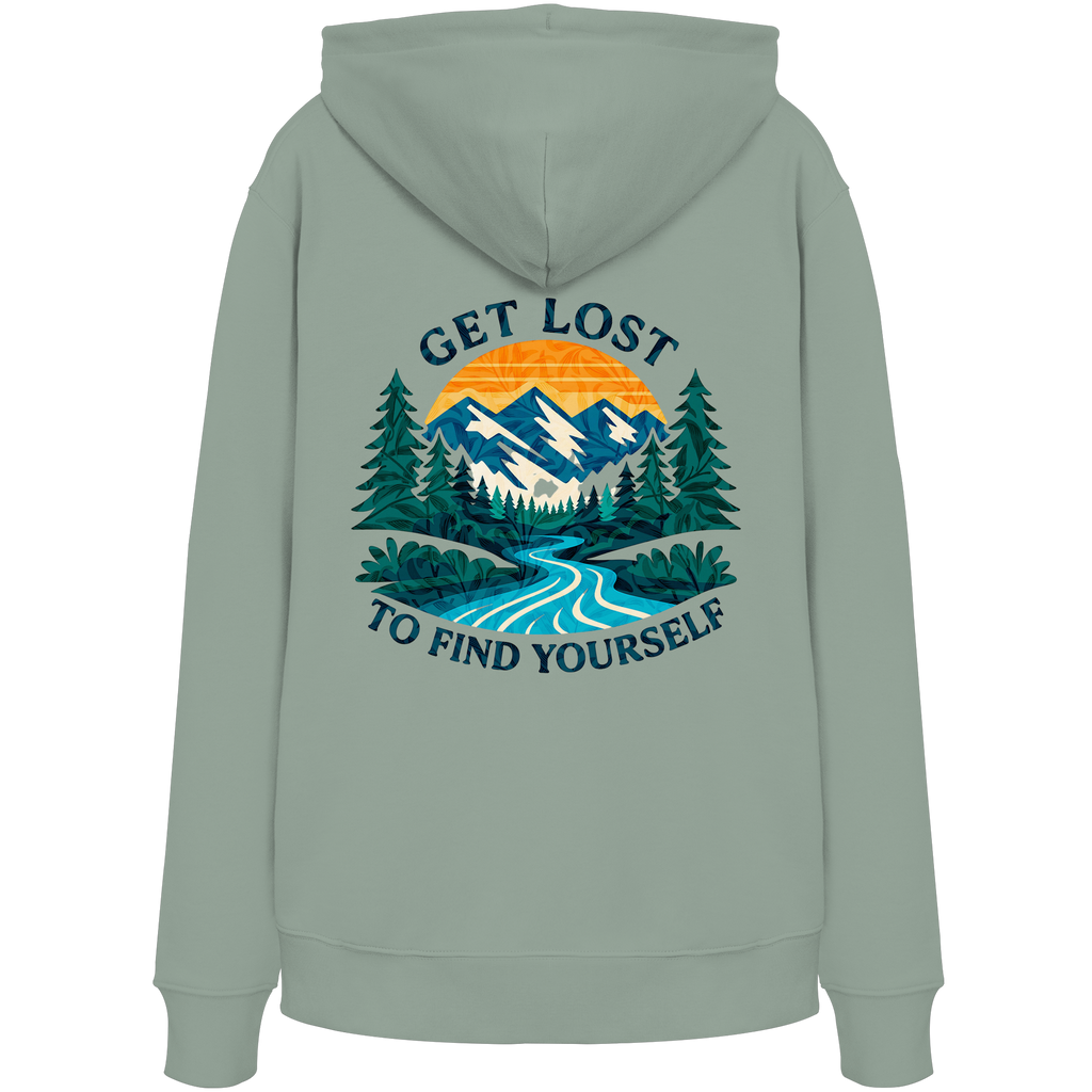 Get Lost to Find Yourself - Organic Hoodie
