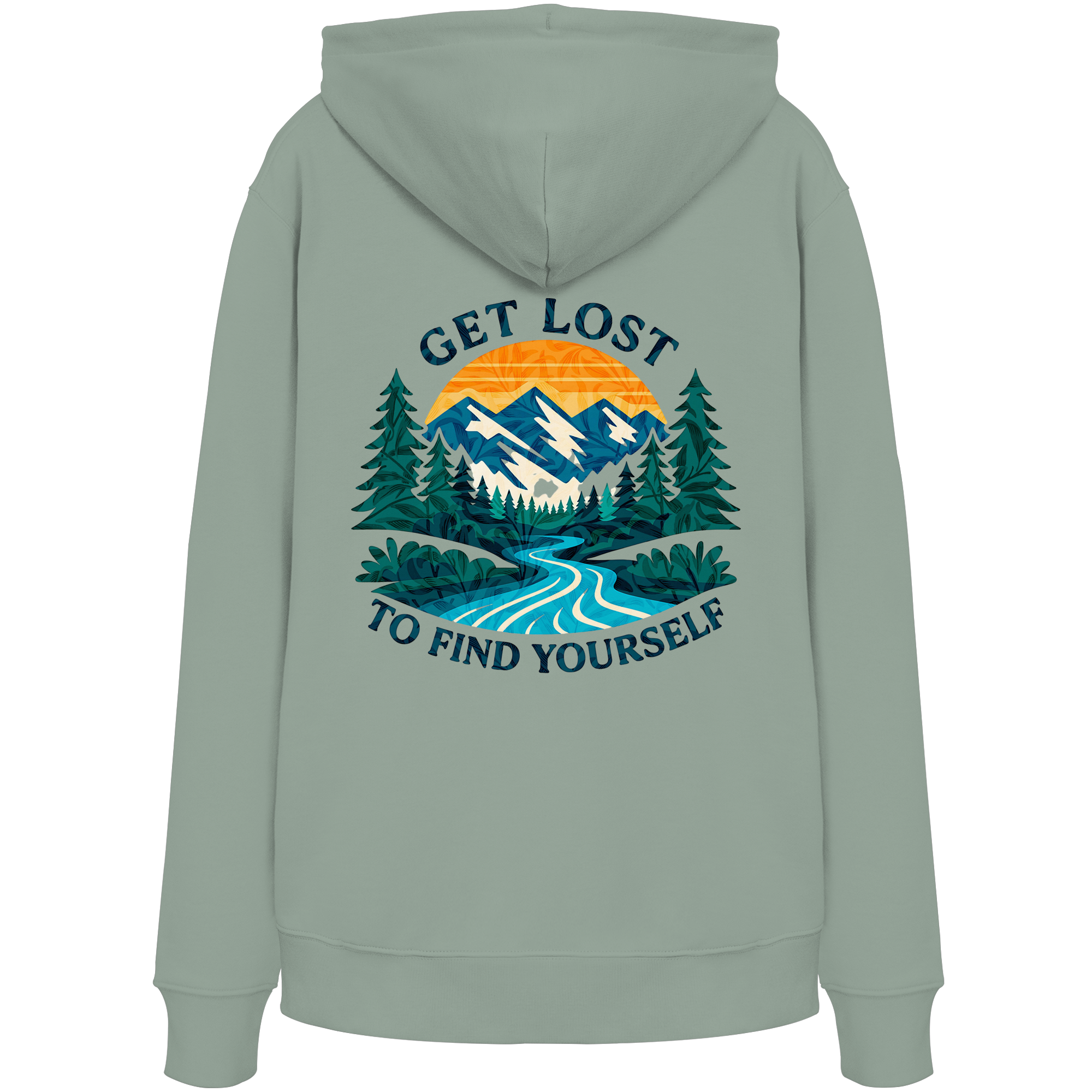 Get Lost to Find Yourself - Organic Hoodie