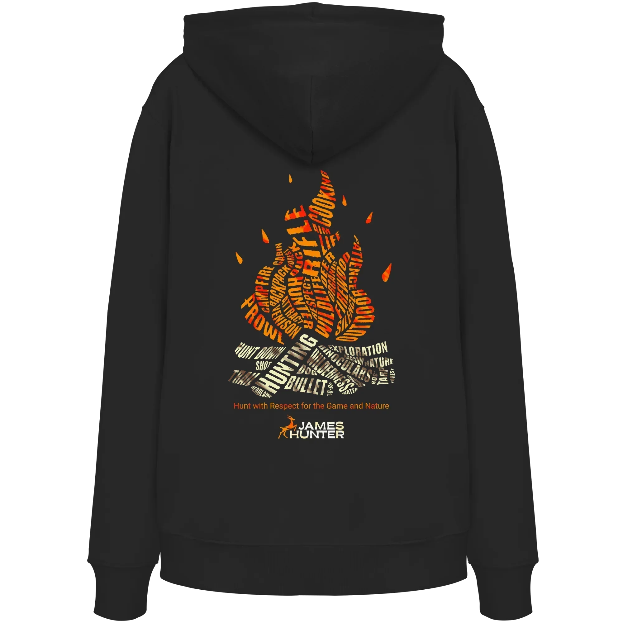 Fire & Words - Organic Hoodie