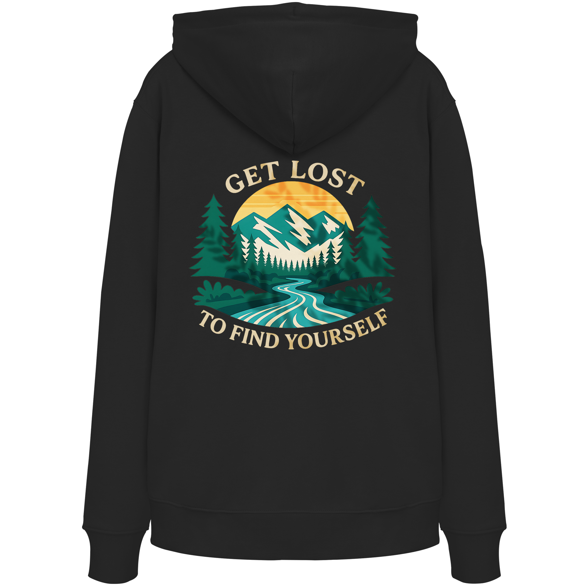 Get Lost to Find Yourself - Organic Hoodie