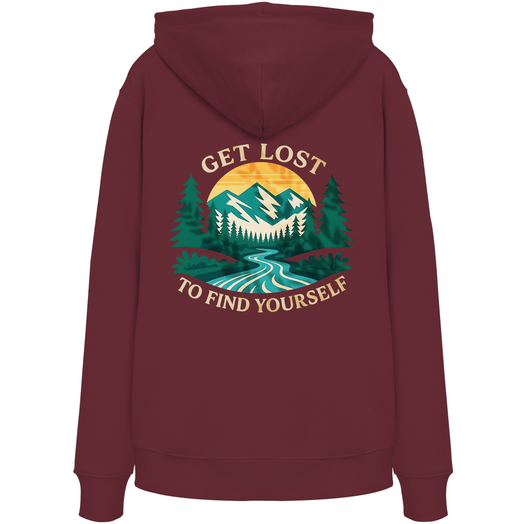 Get Lost to Find Yourself - Organic Hoodie