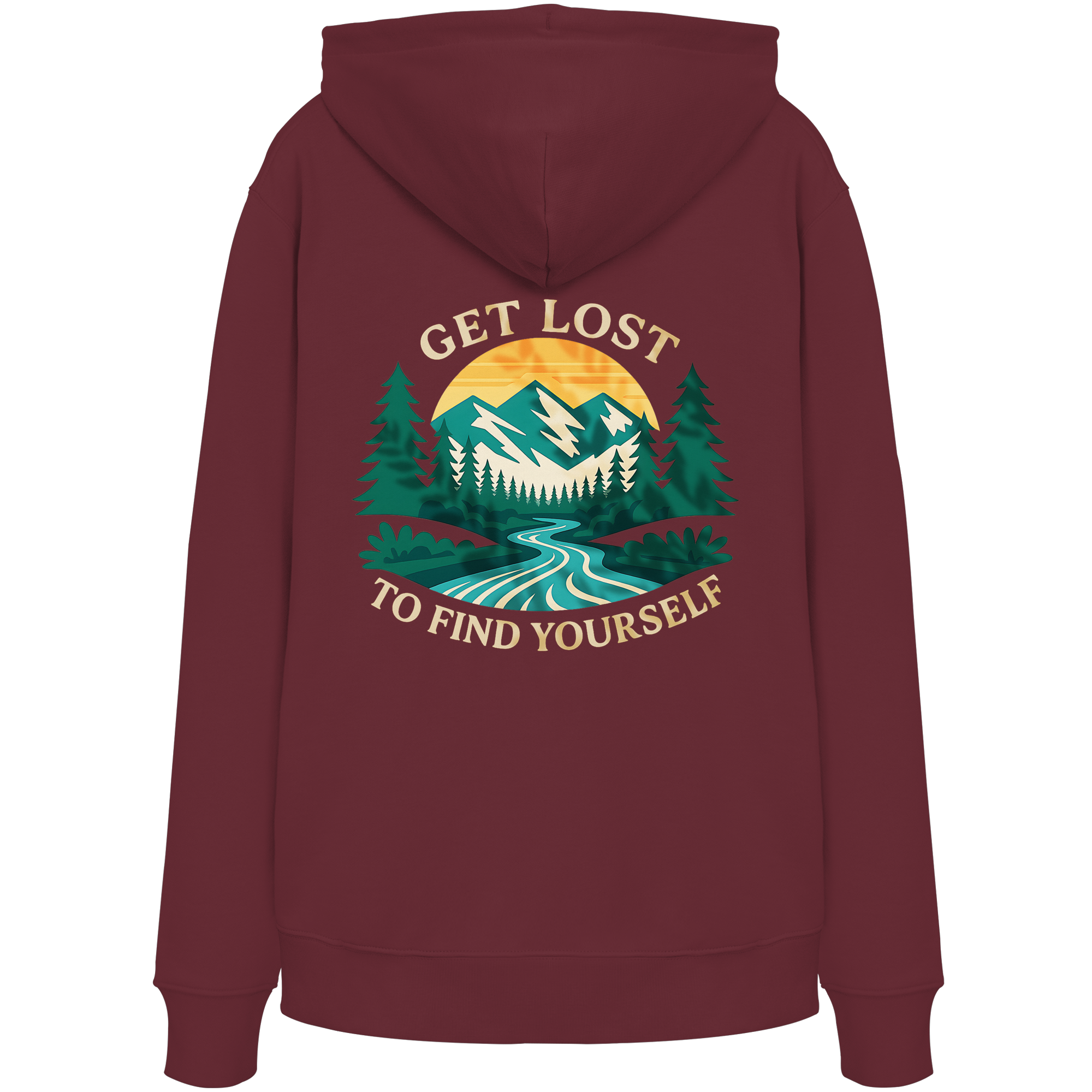 Get Lost to Find Yourself - Organic Hoodie