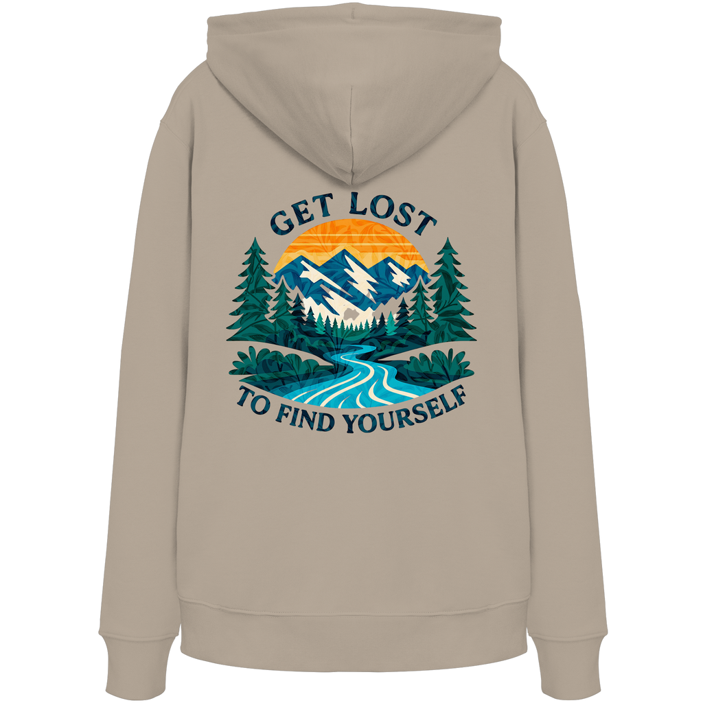 Get Lost to Find Yourself - Organic Hoodie