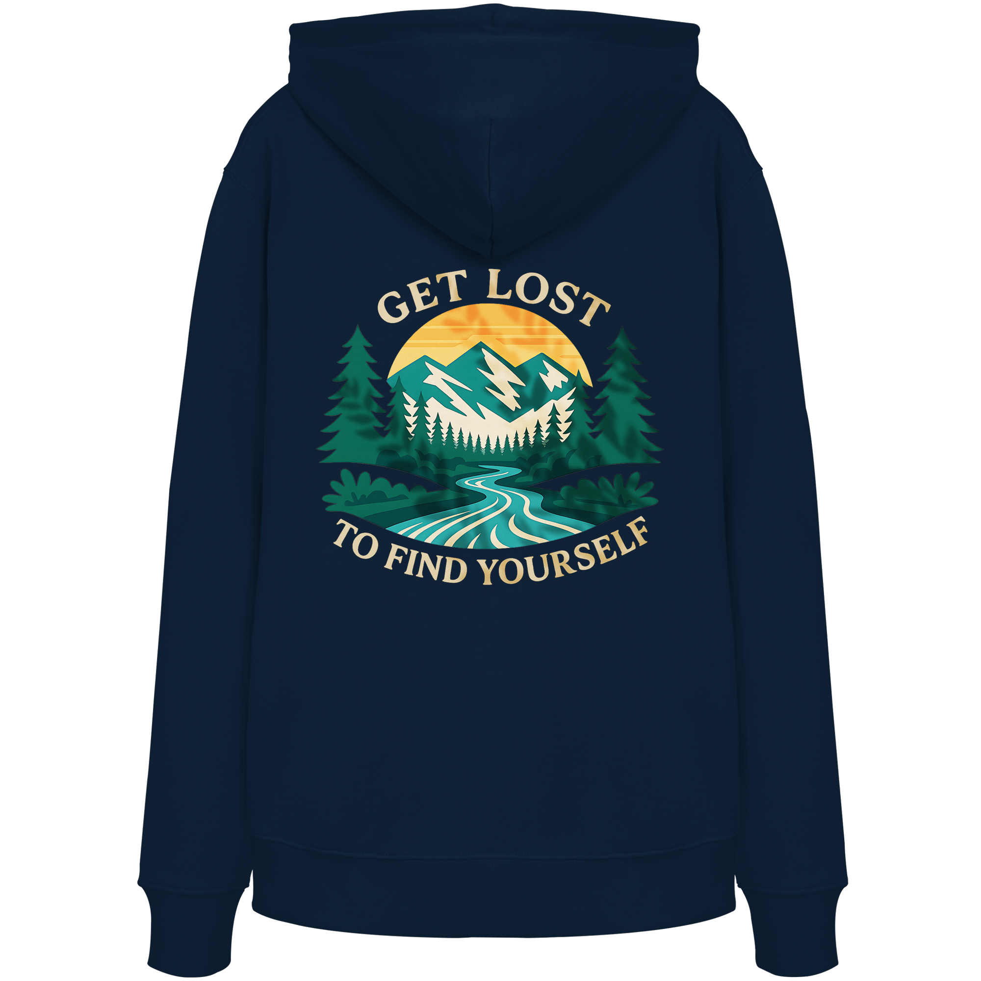 Get Lost to Find Yourself - Organic Hoodie