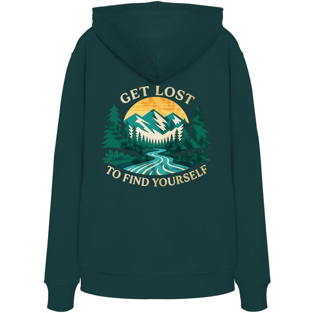 Get Lost to Find Yourself - Organic Hoodie