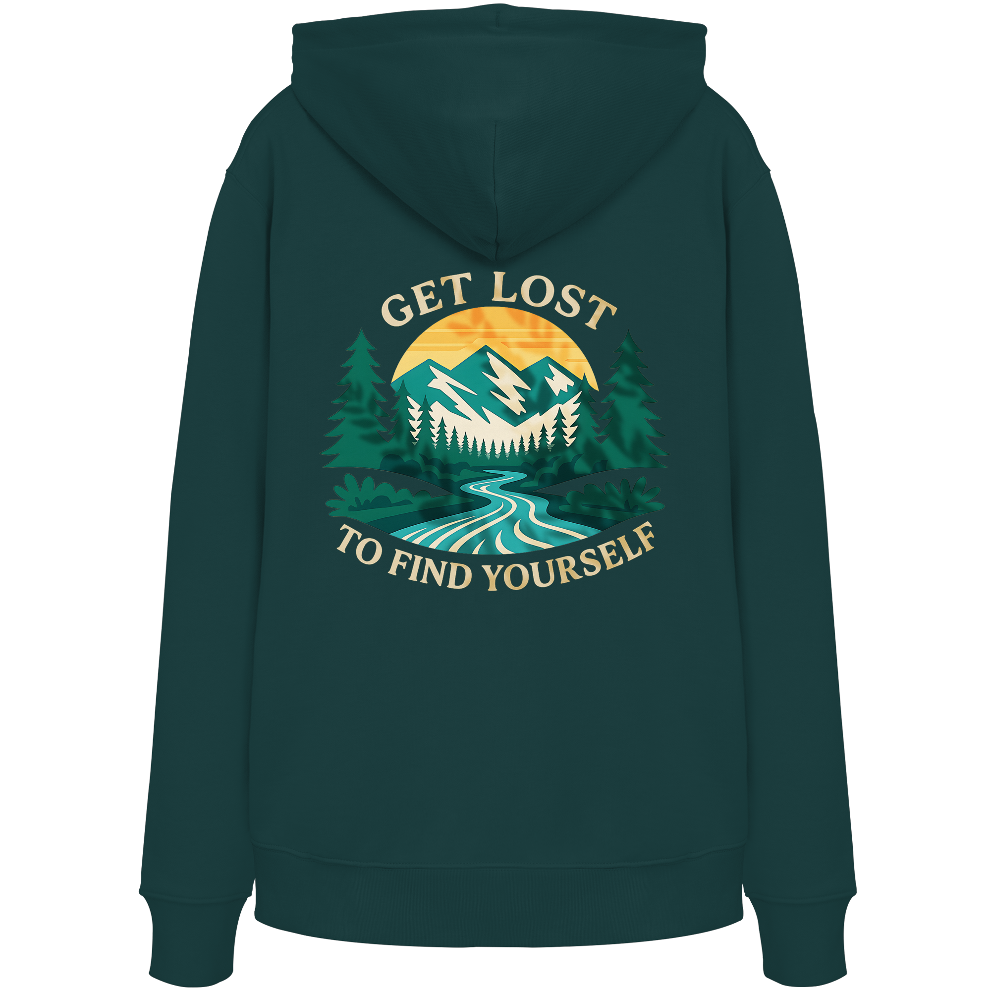 Get Lost to Find Yourself - Organic Hoodie