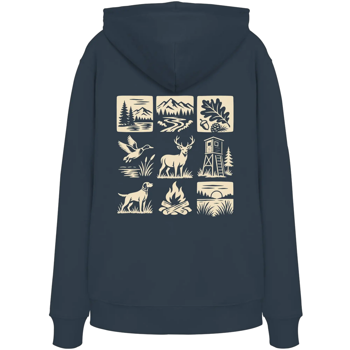 Hunting and Fishing Apparel – Nature & Beyond Compass Kopie - Organic Hoodie