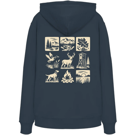Jagd- und Angelausrüstung – Nature & Beyond Compass Kopie - Bio-Hoodie
