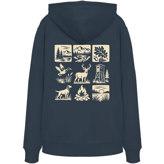 Jagd- und Angelausrüstung – Nature & Beyond Compass Kopie - Bio-Hoodie