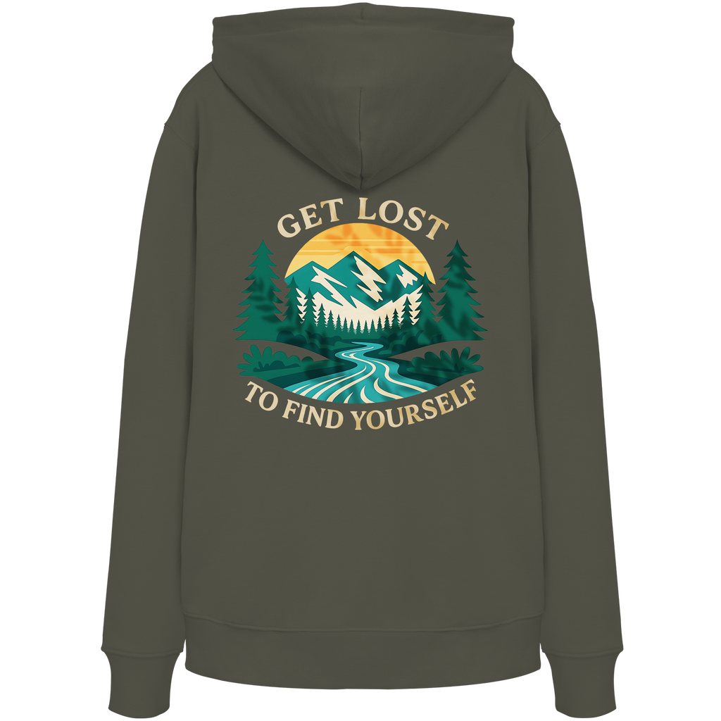 Get Lost to Find Yourself - Organic Hoodie