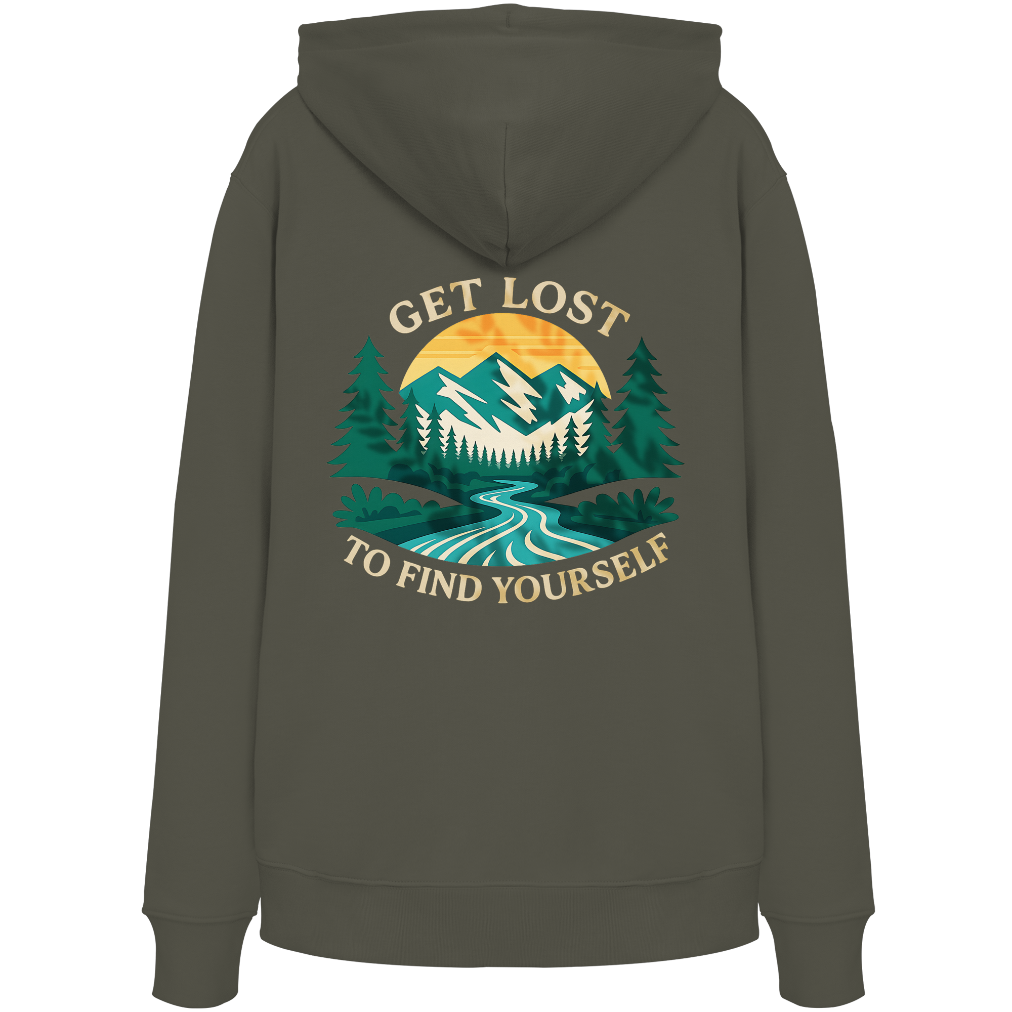 Get Lost to Find Yourself - Organic Hoodie