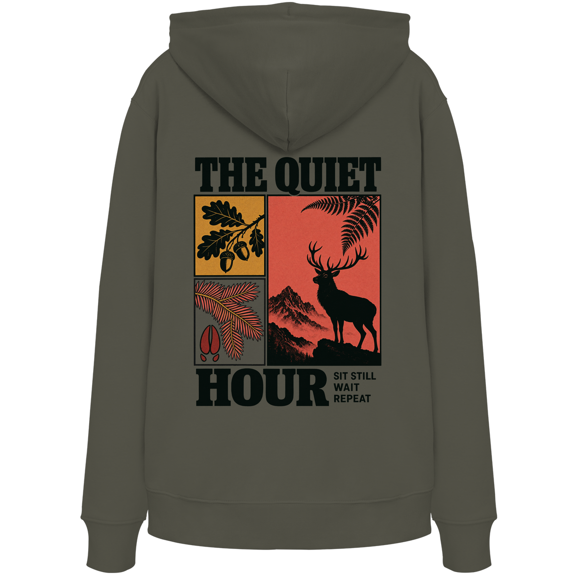 Retro Hunting Shirt – The Quiet Hour - Organic Hoodie