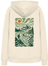 Camping & Hiking Apparel – Retro Wilderness Print - Organic Hoodie
