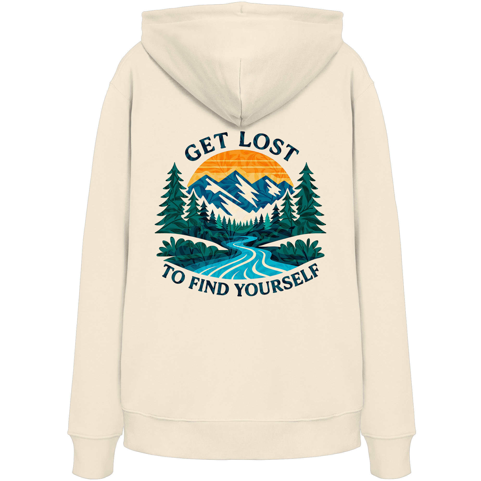Get Lost to Find Yourself - Organic Hoodie