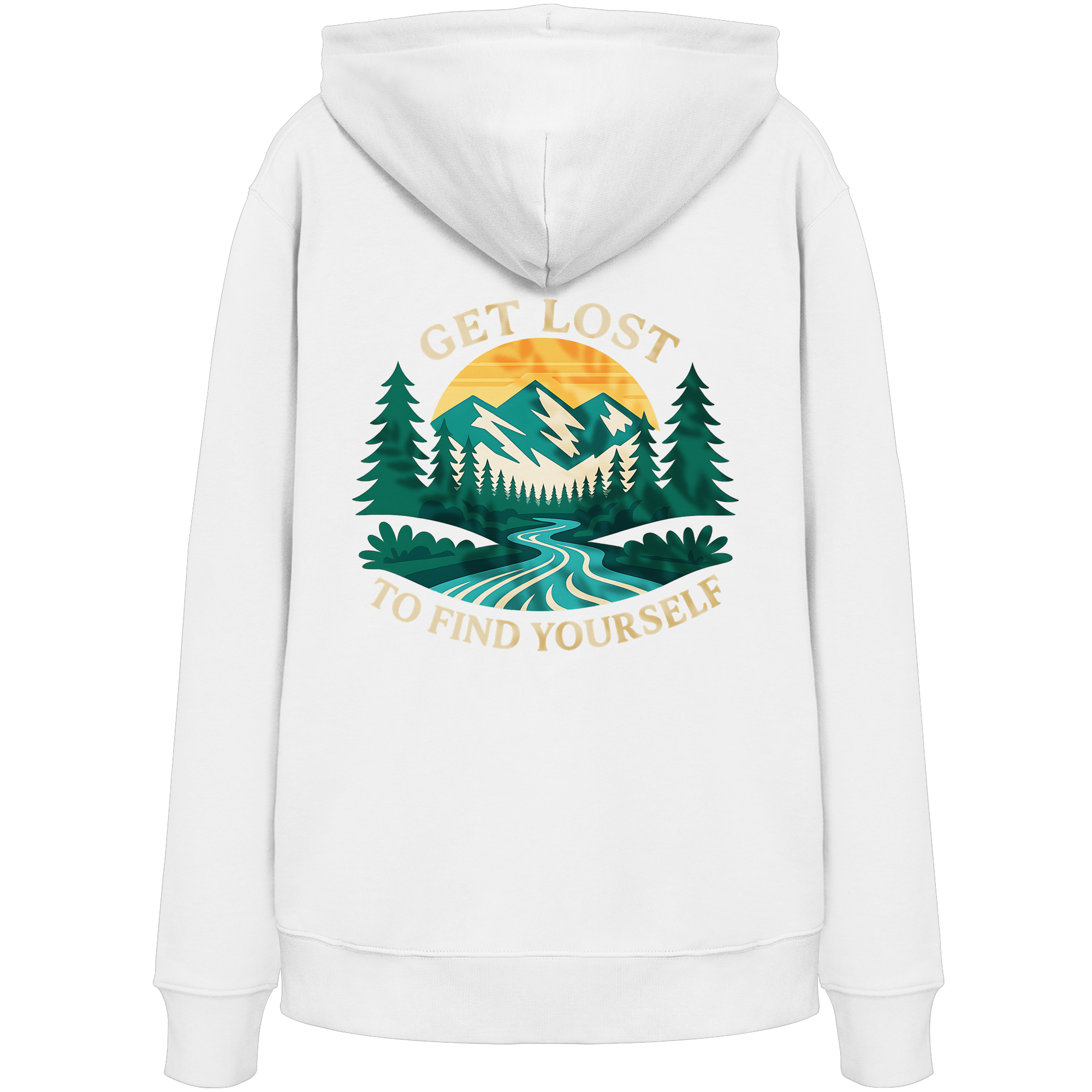 Get Lost to Find Yourself - Organic Hoodie