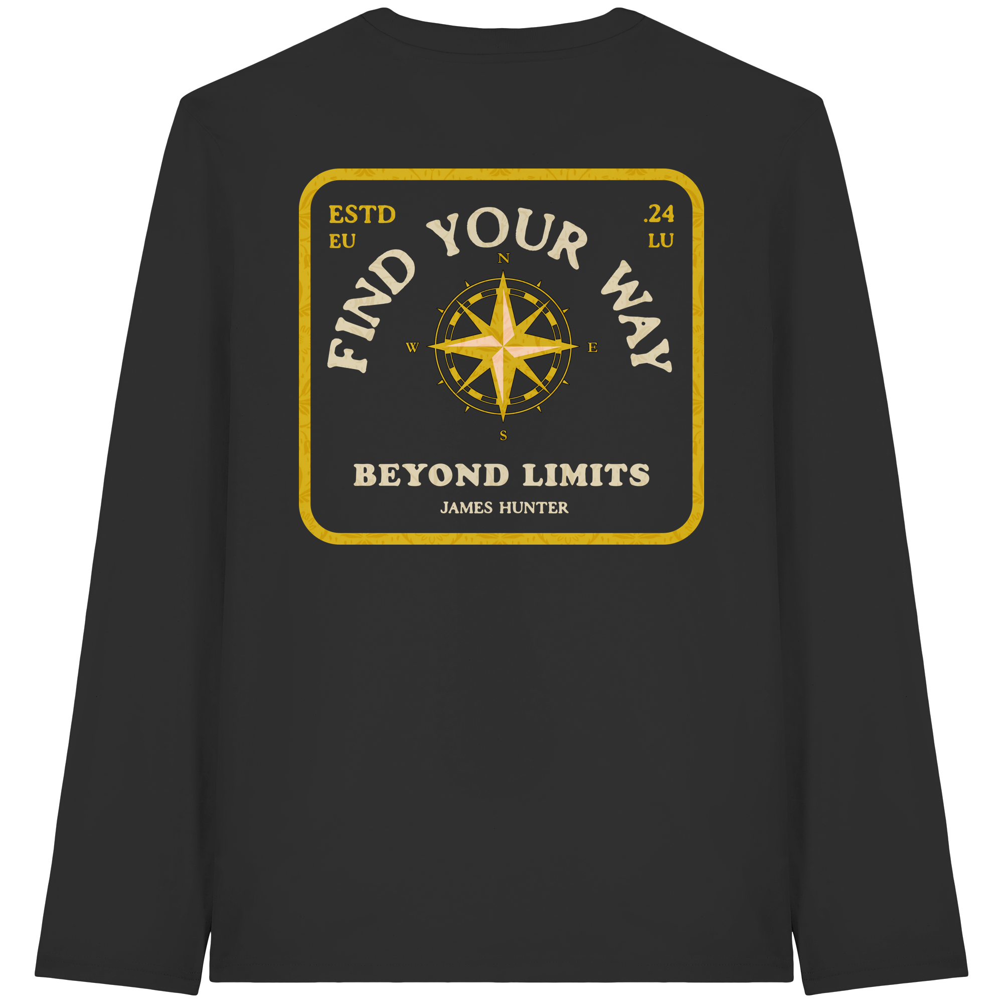 Find Your Way – James Hunter Edition - Organic Longsleeve T-Shirt
