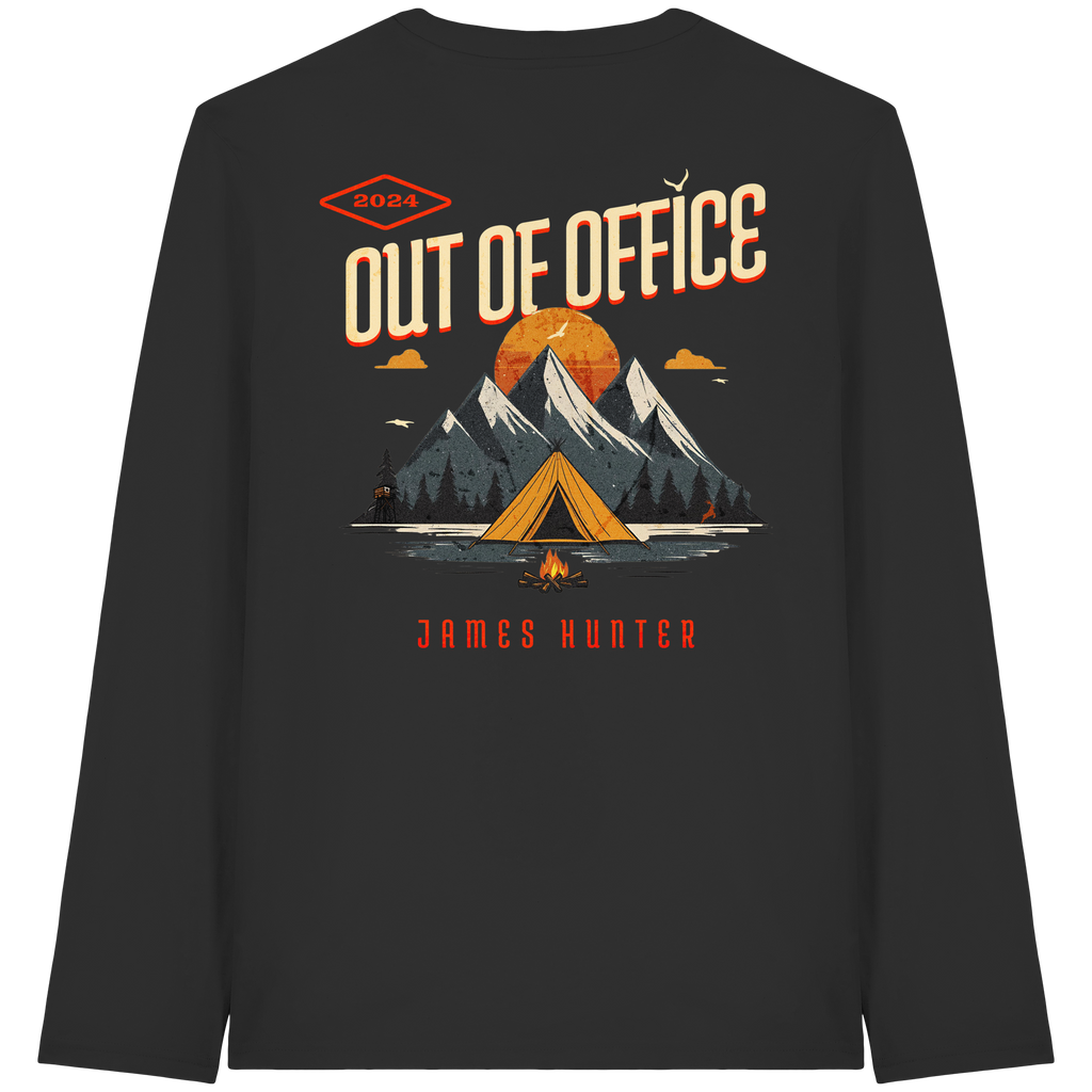Out of Office - Organic Longsleeve T-Shirt