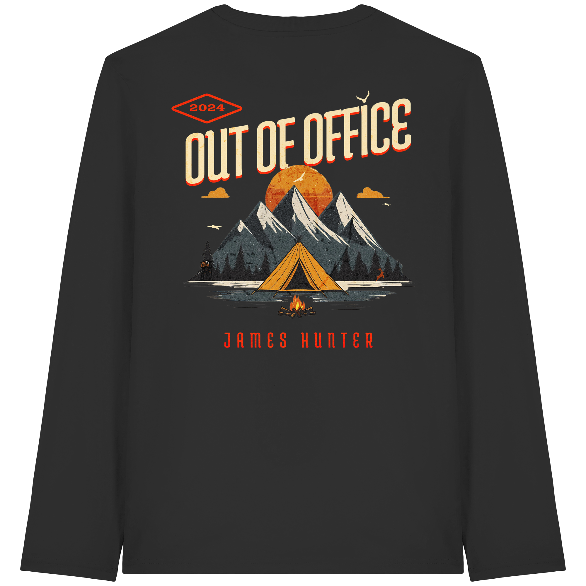 Out of Office - Organic Longsleeve T-Shirt