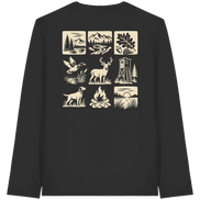 Hunting and Fishing Apparel – Nature & Beyond Compass Kopie - Organic Longsleeve T-Shirt