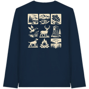 Hunting and Fishing Apparel – Nature & Beyond Compass Kopie - Organic Longsleeve T-Shirt