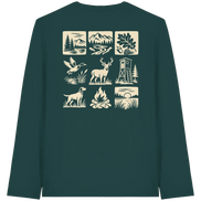 Hunting and Fishing Apparel – Nature & Beyond Compass Kopie - Organic Longsleeve T-Shirt