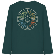 Hunting and Fishing Apparel – Nature & Beyond Compass - Organic Longsleeve T-Shirt