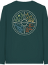 Hunting and Fishing Apparel – Nature & Beyond Compass - Organic Longsleeve T-Shirt