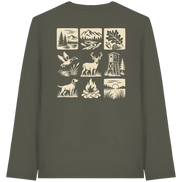Hunting and Fishing Apparel – Nature & Beyond Compass Kopie - Organic Longsleeve T-Shirt