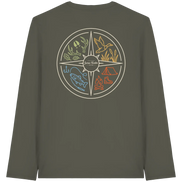 Hunting and Fishing Apparel – Nature & Beyond Compass - Organic Longsleeve T-Shirt