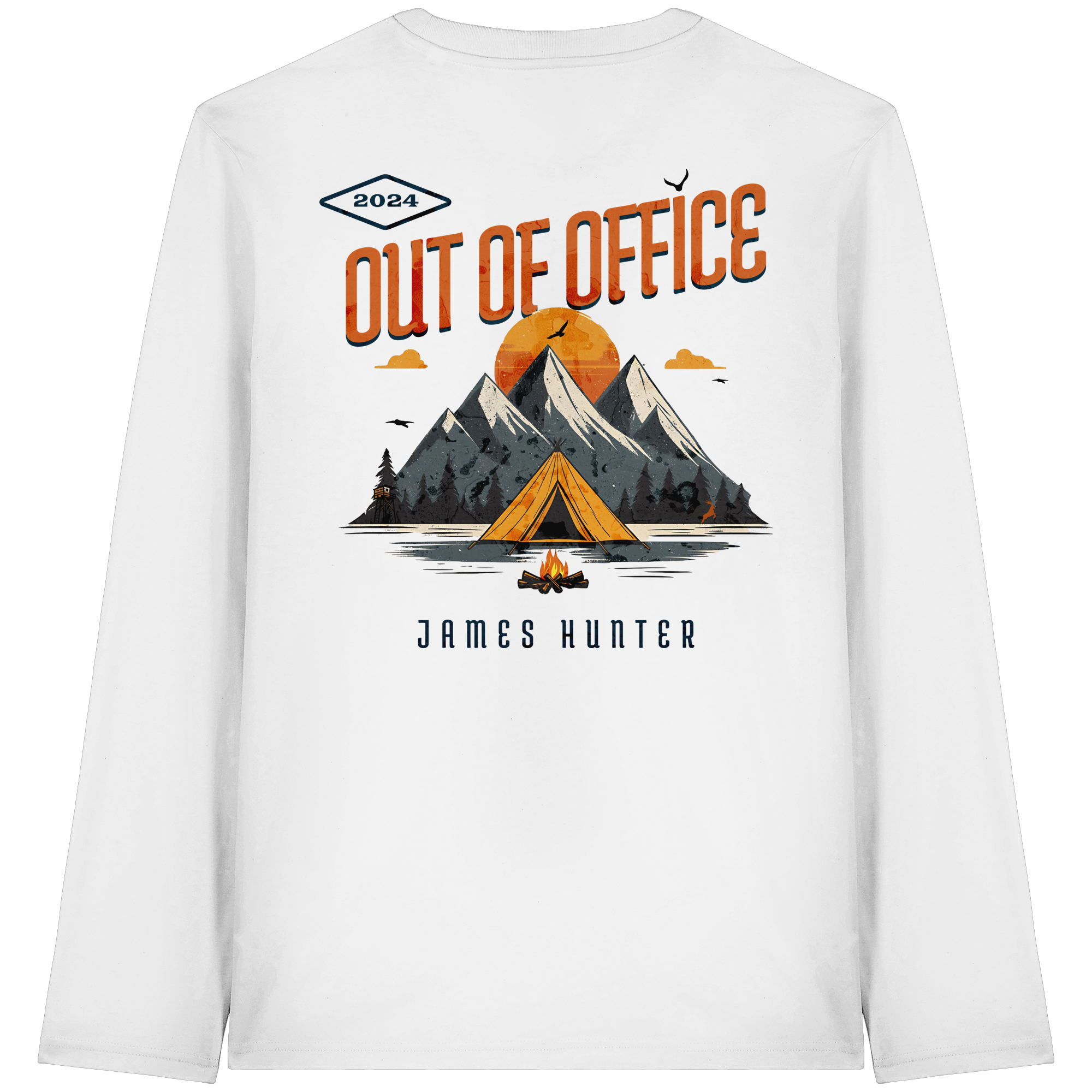 Out of Office - Organic Longsleeve T-Shirt