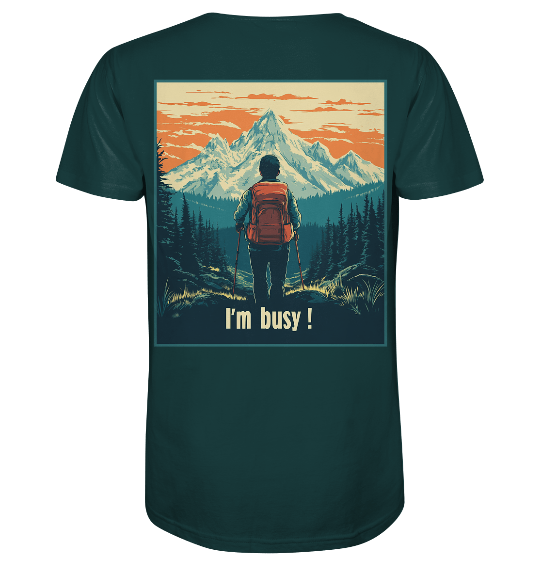 I'm Busy ! (2.0) - Organic Shirt