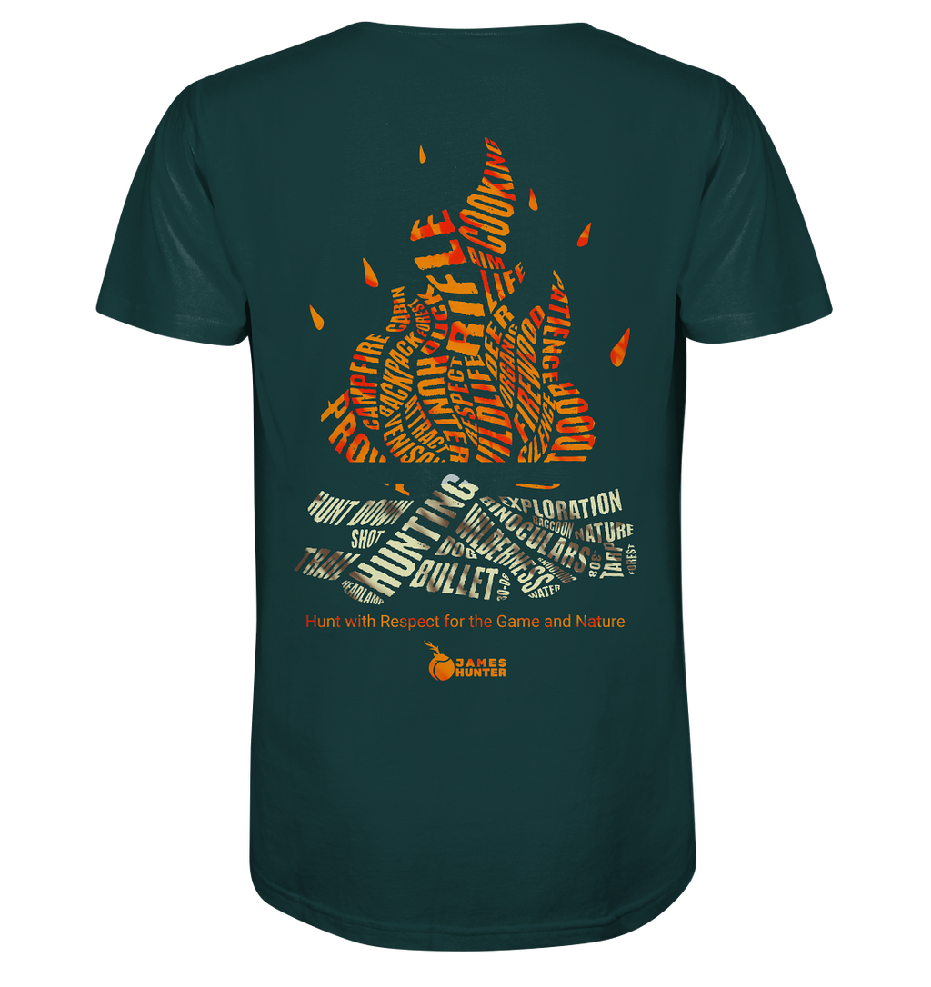 Where Words Fuel the Flame — The Spirit of the Hunt - Organic Shirt