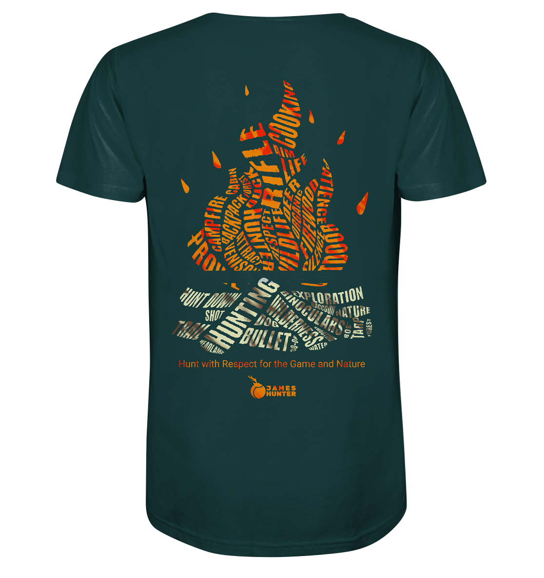 Where Words Fuel the Flame — The Spirit of the Hunt - Organic Shirt