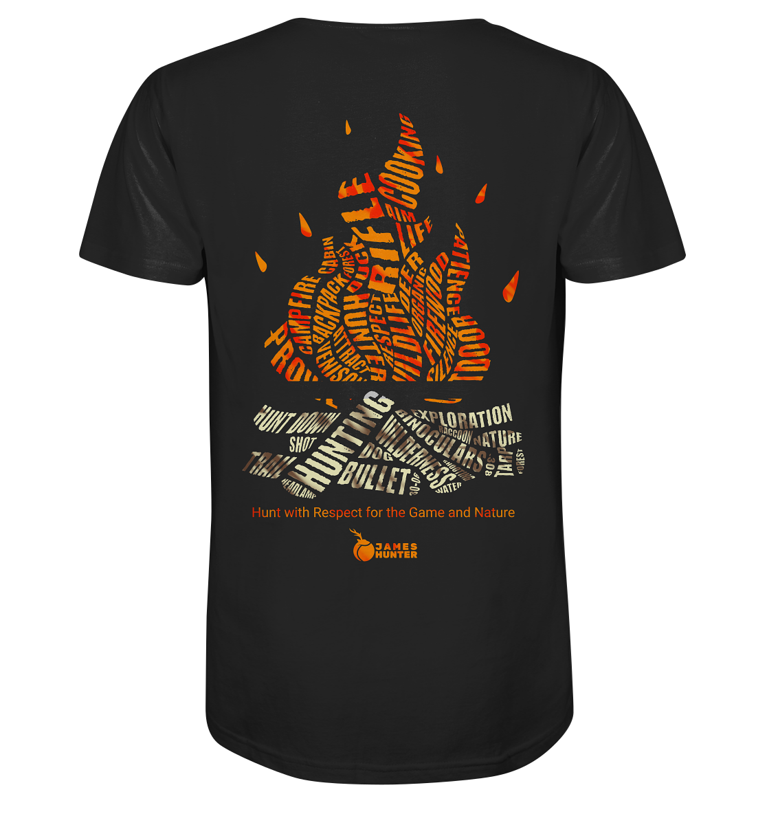 Where Words Fuel the Flame — The Spirit of the Hunt - Organic Shirt