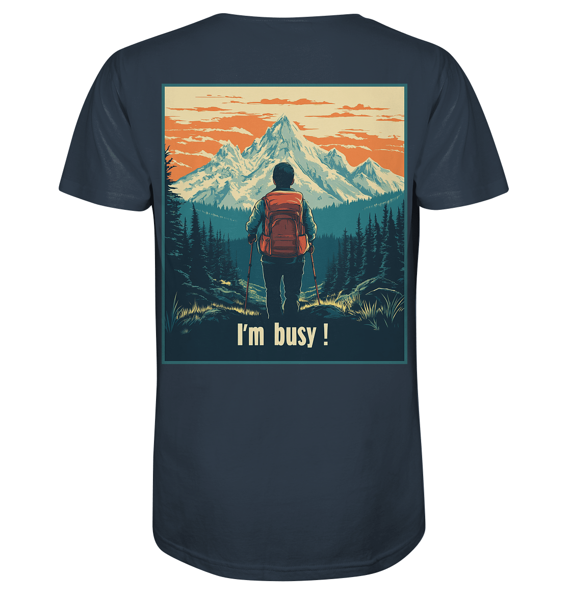 I'm Busy ! (2.0) - Organic Shirt