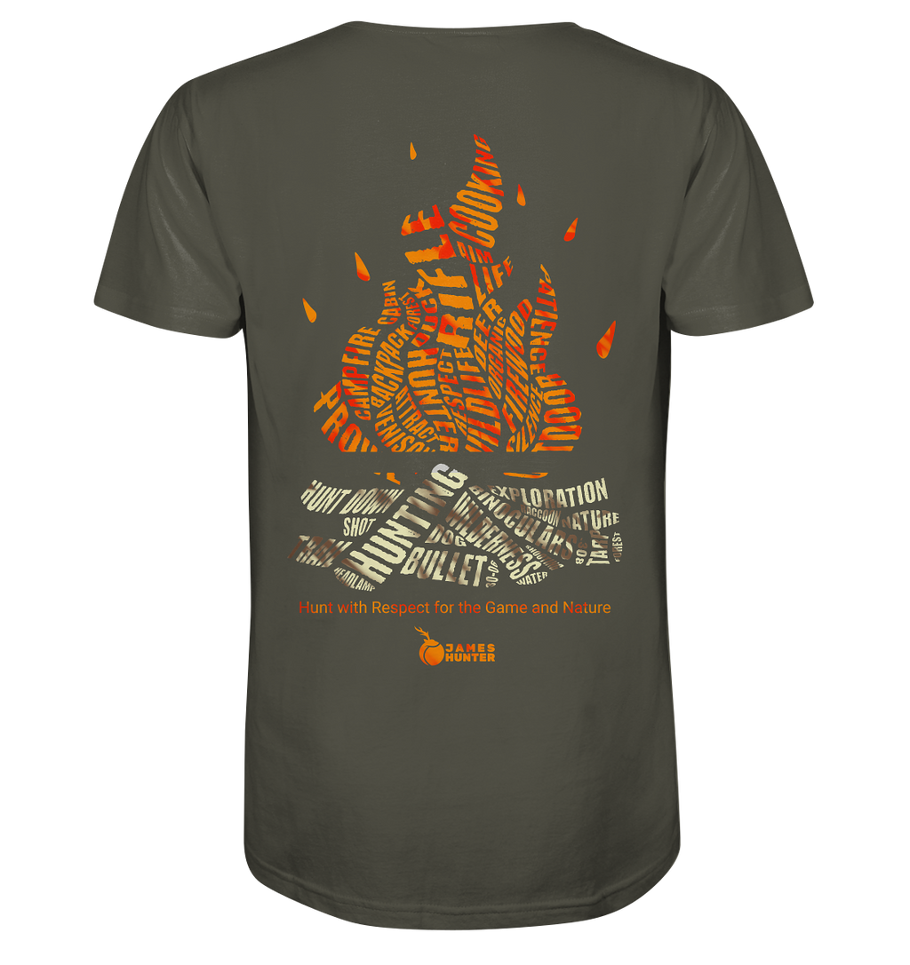 Where Words Fuel the Flame — The Spirit of the Hunt - Organic Shirt