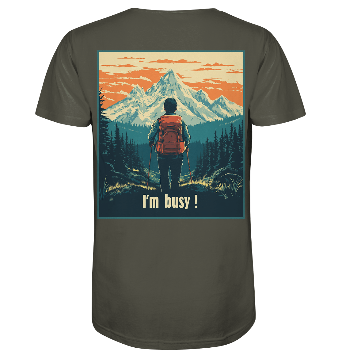 I'm Busy ! (2.0) - Organic Shirt