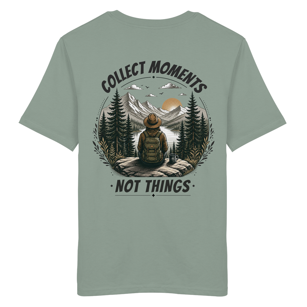 Collect Moments Not Things - Organic Shirt