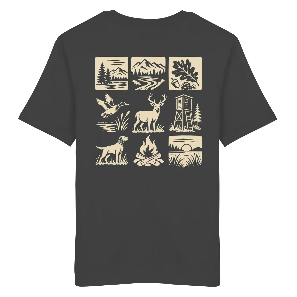 Hunting and Fishing Apparel – Nature & Beyond Compass Kopie - Organic Shirt