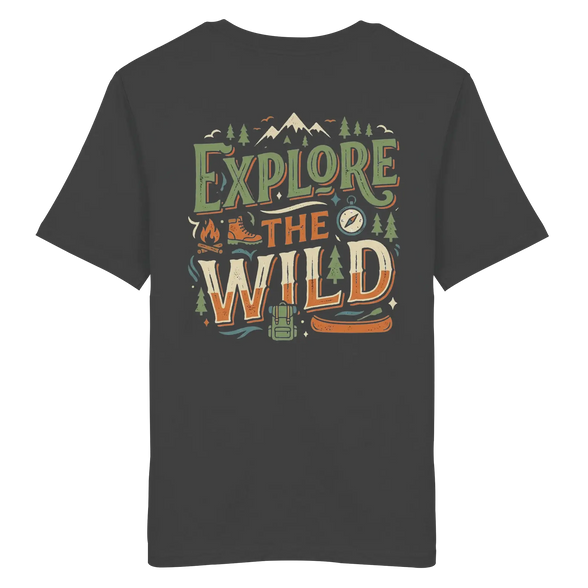 Explore the Wild Outdoor Apparel – Vintage Adventure - Organic Shirt